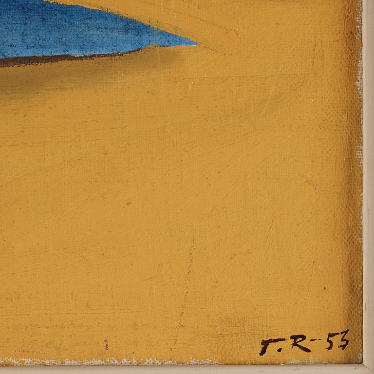 Torsten Renqvist, oil on canvas, signed and dated -53.