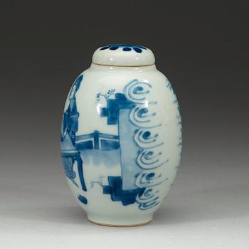 TEDOSA med LOCK, porslin. Qingdynastin Kangxi (1662-1722).