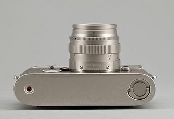 KAMERA, Leica M6, Platinum 150 Jahre Edition, nr 1757448, numrerad upplaga varav denna 1048/1250, Tyskland 1989.