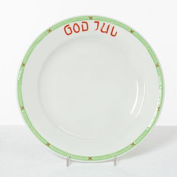 Julservis, 28 delar, porslin, "God jul", Rörstrand.