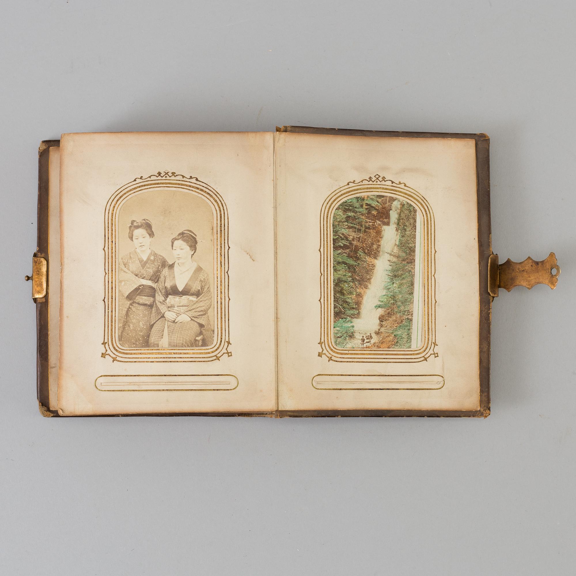 A photo album, Japan, Meiji (1868-1912).