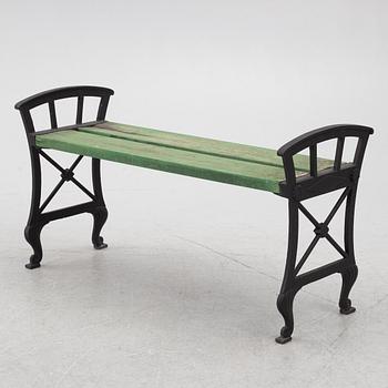Folke Bensow, "Park bench no. 2", 20th century.