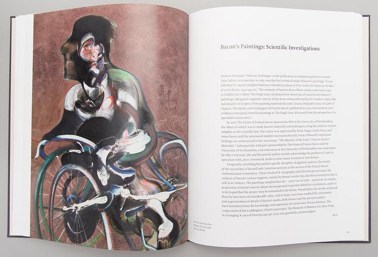 A book series five volumes " "Francis Bacon, Catalogue Raisonné".