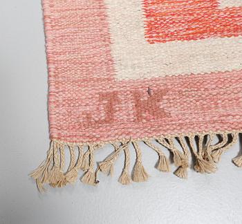 MATTA, rölakan, monogramsignerad JK ?, 214 x 139 cm.