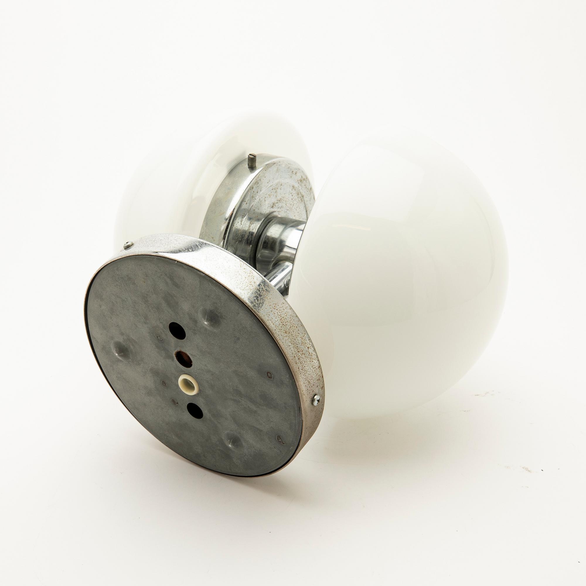Klaus Michalik, Wall lamp, "Bau", Stockmann Orno, 1960s.