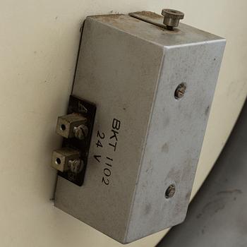 A 1960s LM Ericsson clock.