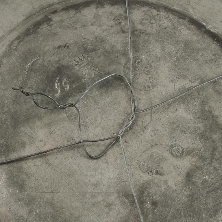 FAT, 3 st, tenn, Hans Wicksten, Västerås, 1798.
