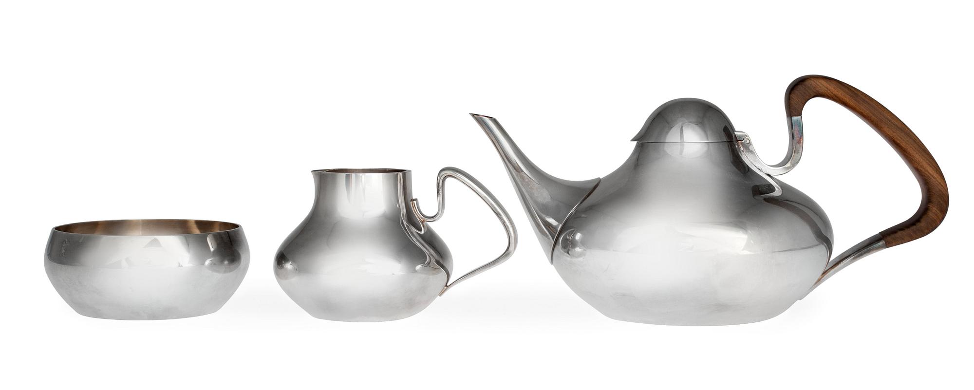 Henning Koppel, A 3-PIECE COFFE SERVICE.