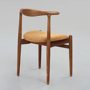 HANS J WEGNER, a model "1934" chair for Fritz Hansen, Denmark 1940's.