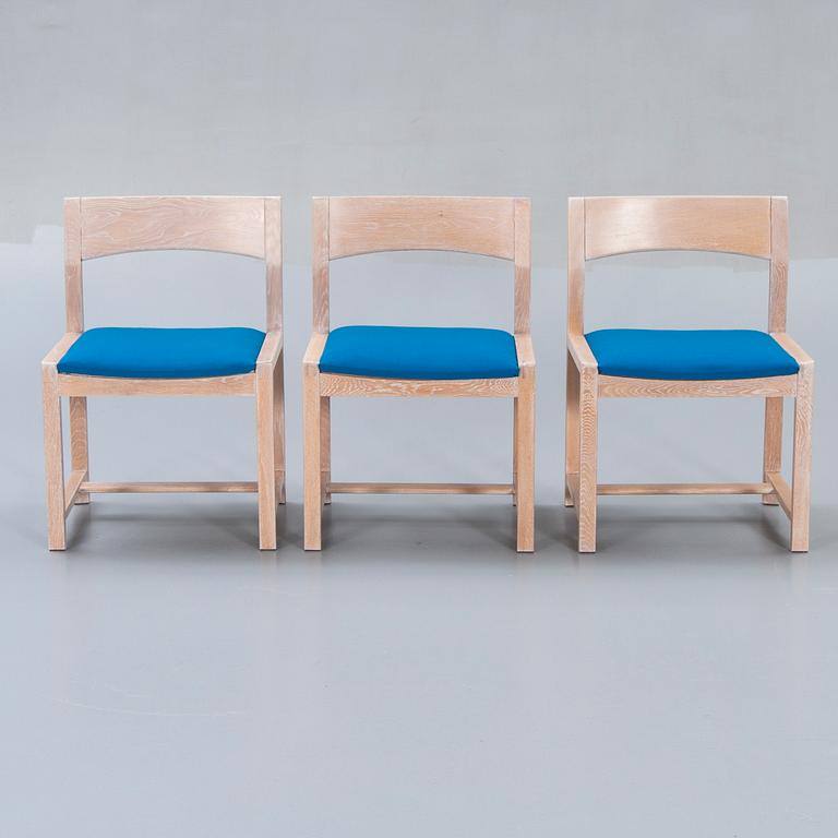 A Danish 1960s dining table and 6 chairs,