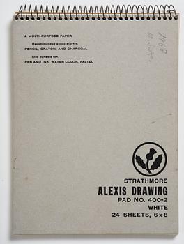 Lotte Laserstein, 4 skissböcker med blyertsteckningar.