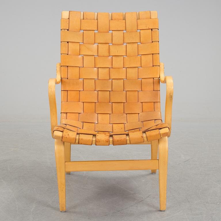 An easy chair "Eva" by Bruno Mathsson, dated 1961.