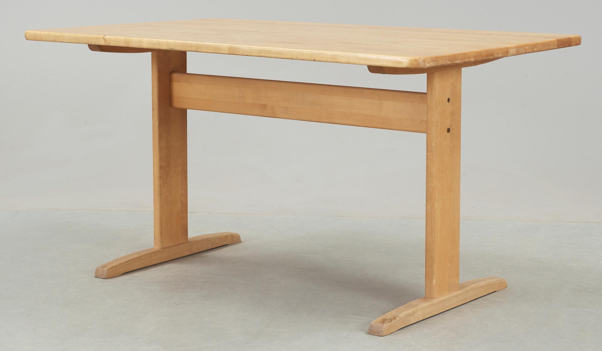 BOCKBORD, 1900-talets andra hälft.