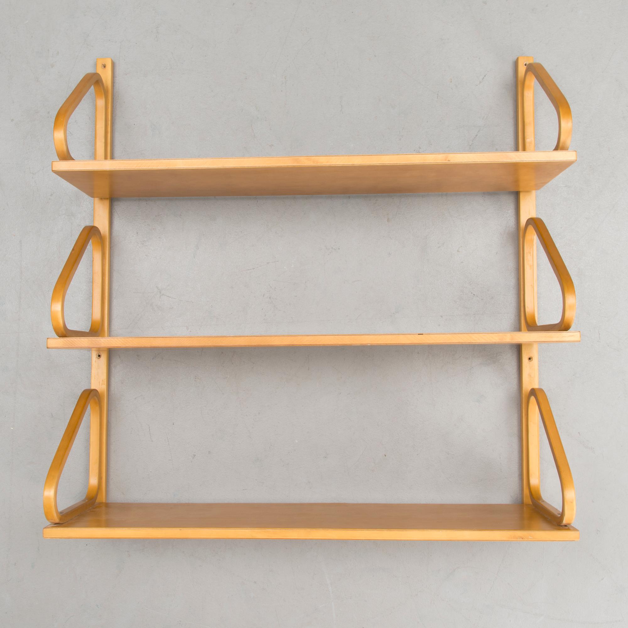 ALVAR AALTO, hylla, modell 112B-3, 1900-talets mitt.