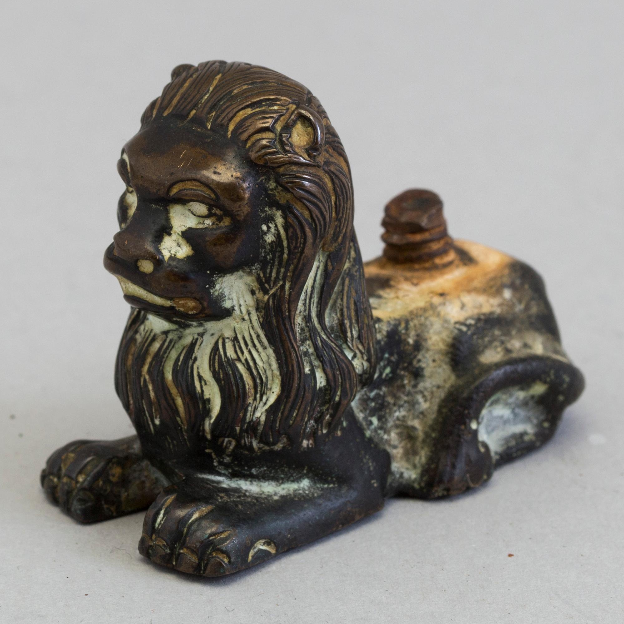 A 16TH CENTURY BRONZE FIGURE.