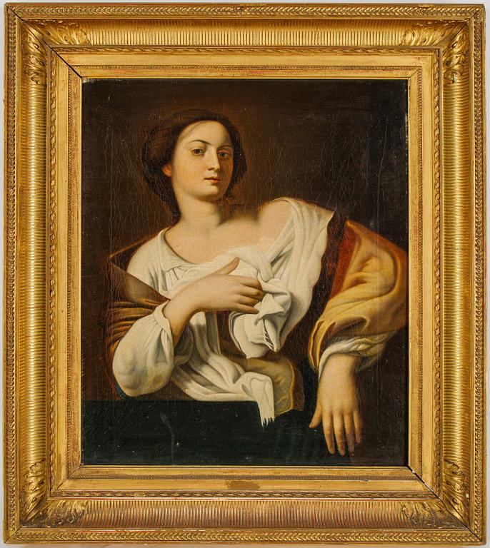 Francesco Guarini, efter. 18/1900-tal. Olja på duk 78 x 64,5 cm.