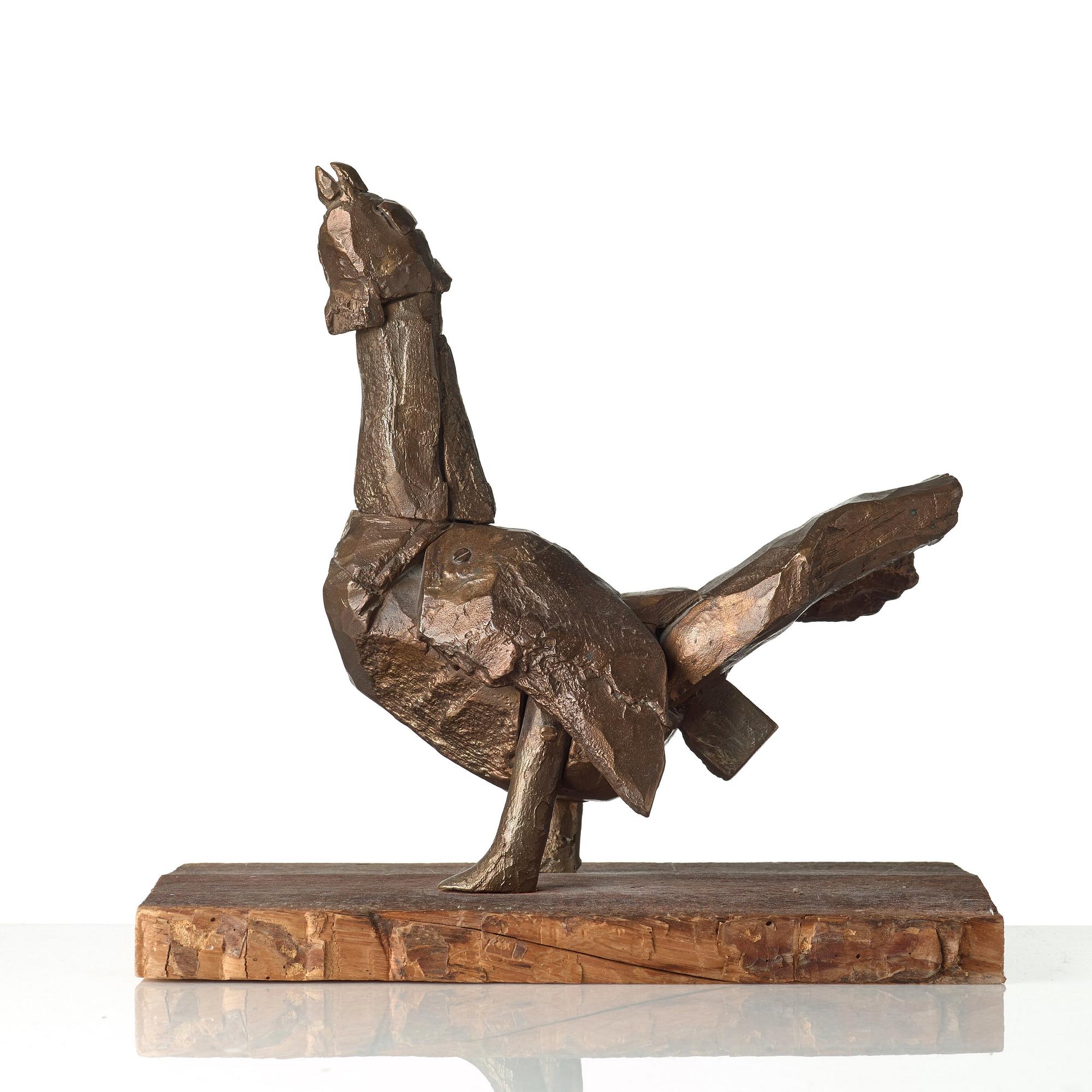 TORSTEN RENQVIST, skulptur, brons, sign och med gjutarstämpel.