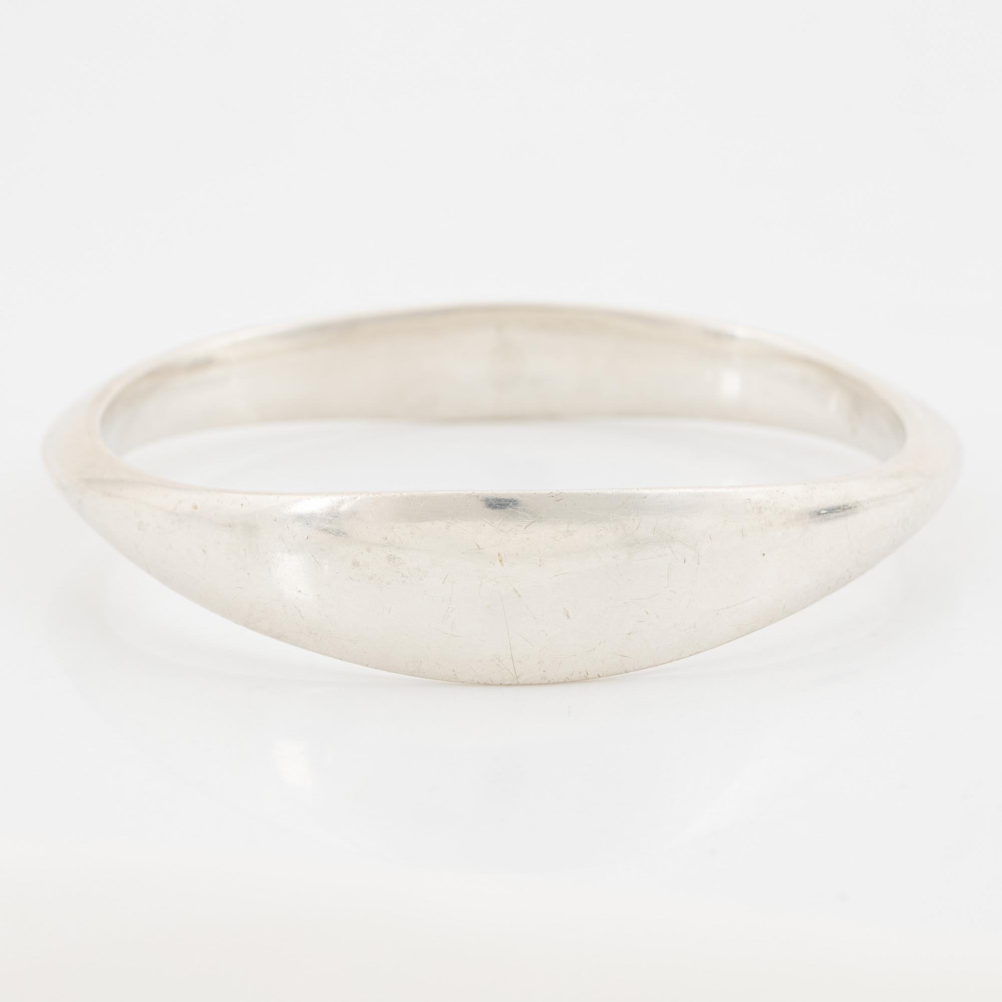Armring, sterlingsilver, David Andersen, Norge.