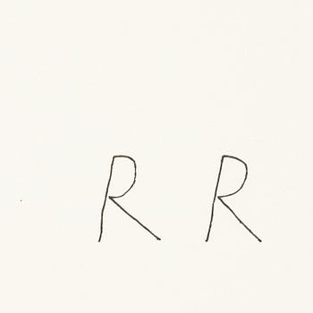 Roger Risberg, indian ink drawing, signed. Executed in 2008.