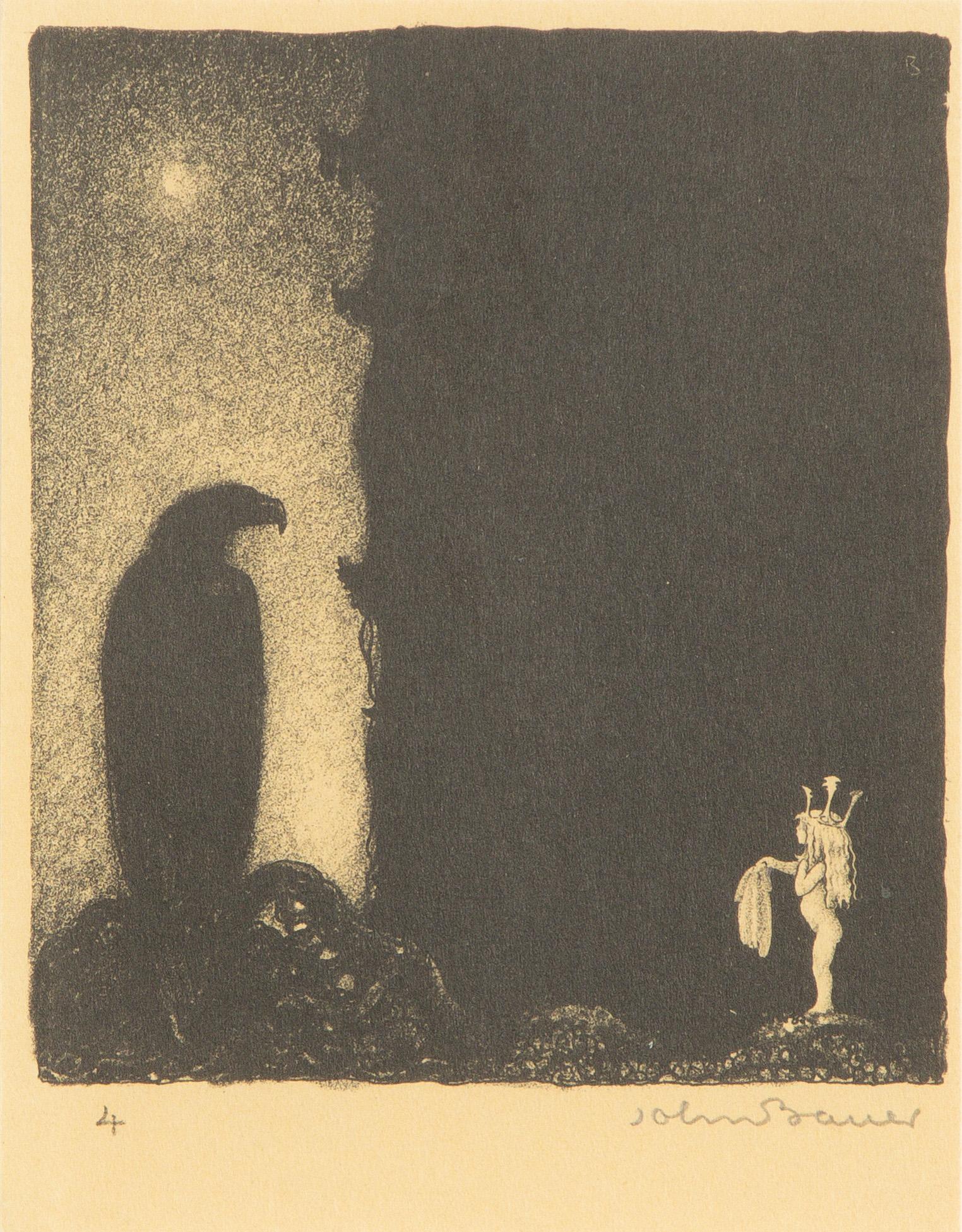 John Bauer, "Här har du allt, som återstår av mina kläder".