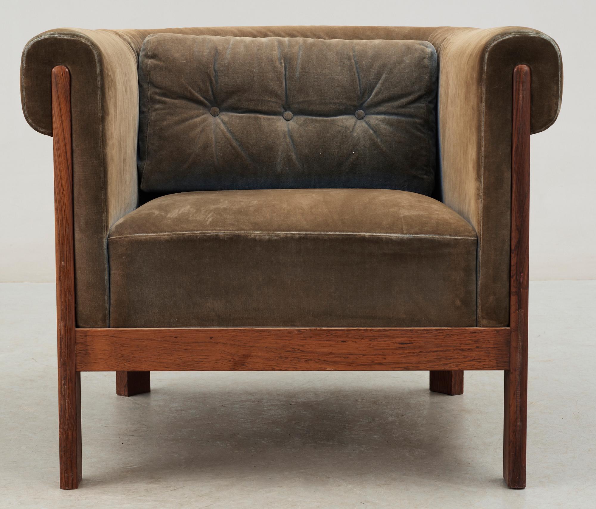 FÅTÖLJ, 1960/70-tal.