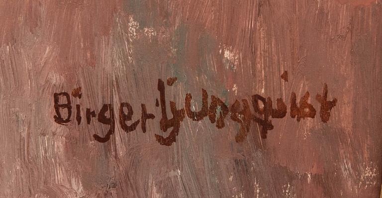 Birger Ljungquist, Kvinna i ateljén.