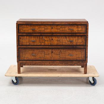 A chest of drawers, 1930's.