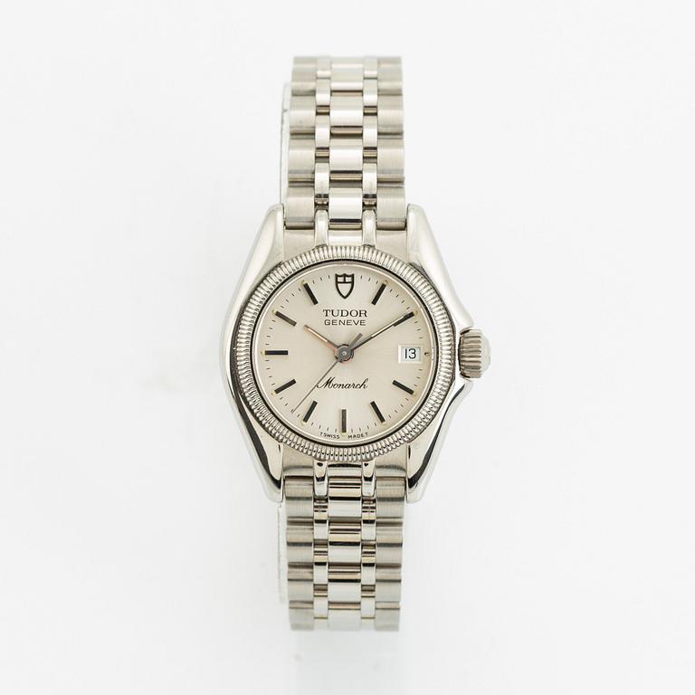 Tudor, Geneve, Monarch, wristwatch, 26 mm.