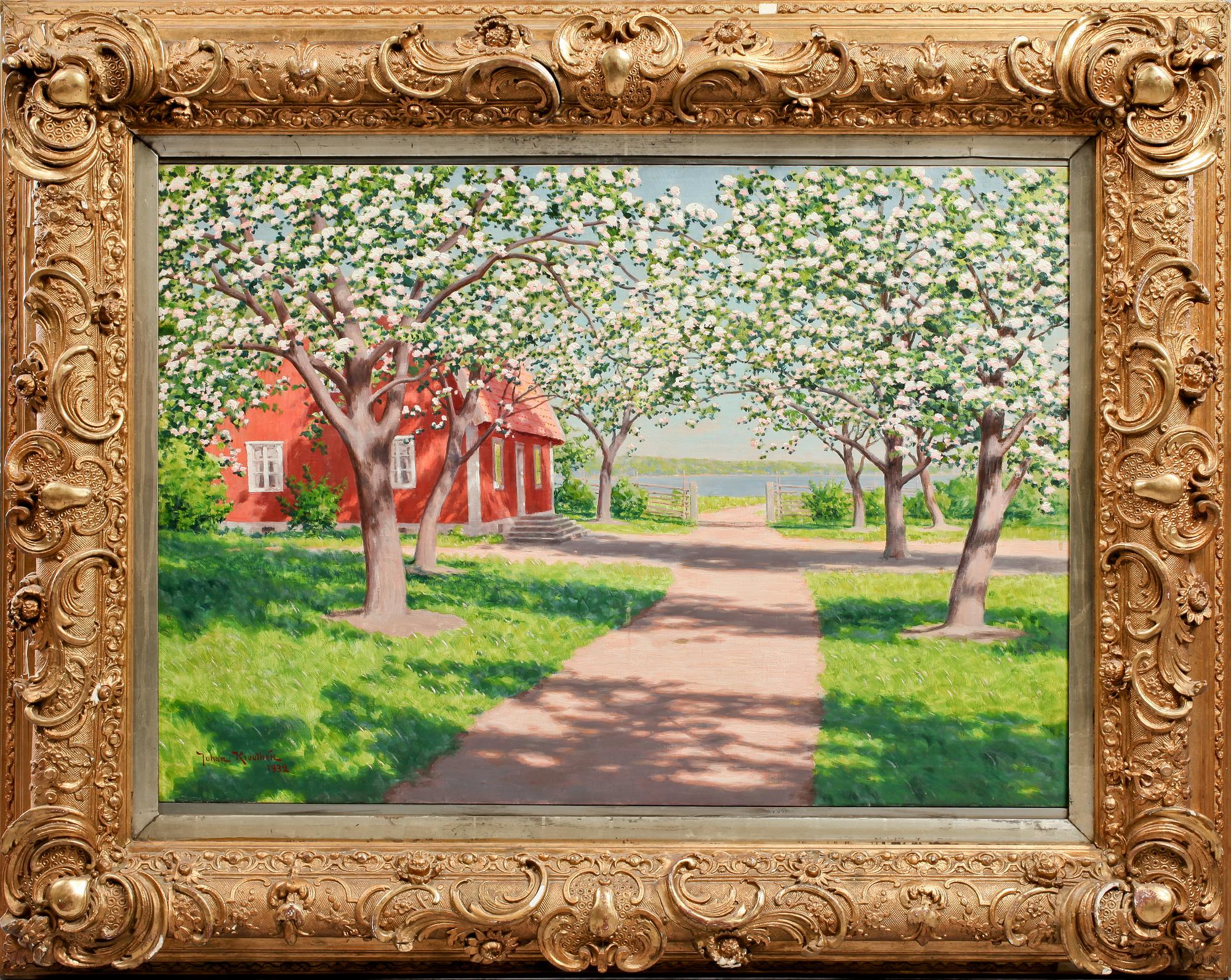 JOHAN KROUTHÉN, olja på duk, signerad och daterad 1932.