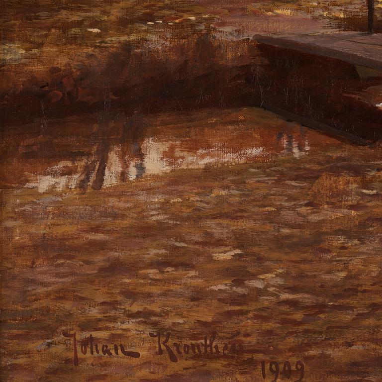 Johan Krouthén, Autumn landscape.