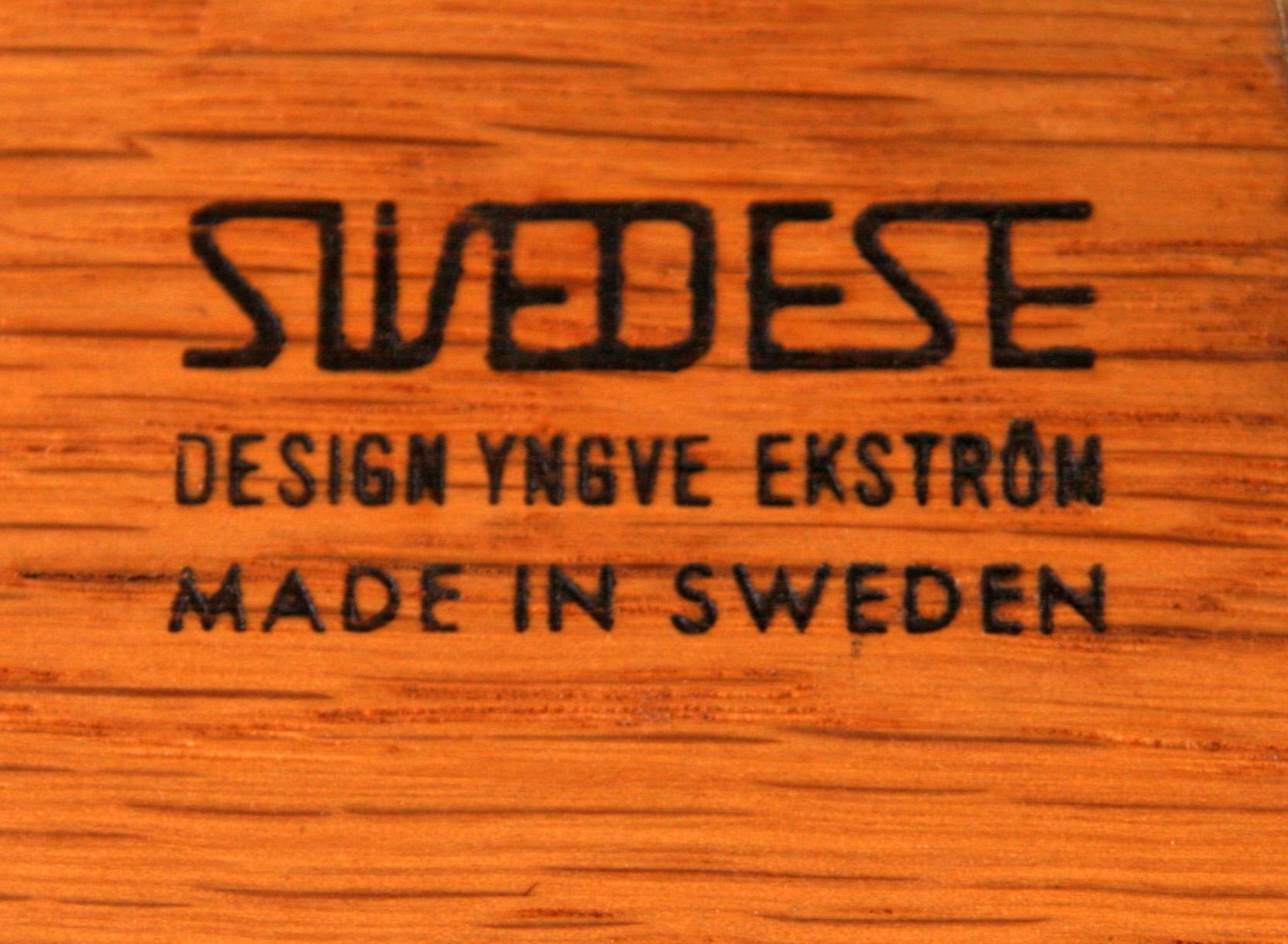 FÅTÖLJER, ett par, "Lamino", Yngve Ekström, Swedese.