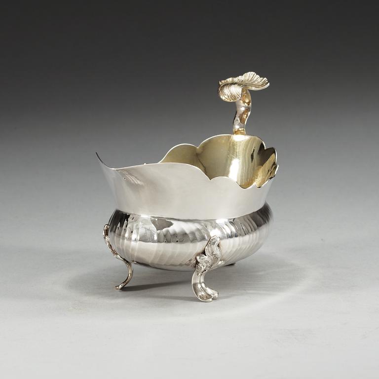 GRÄDDSNÄCKA, av Lorens Stabeus, Stockholm 1759. Rokoko.