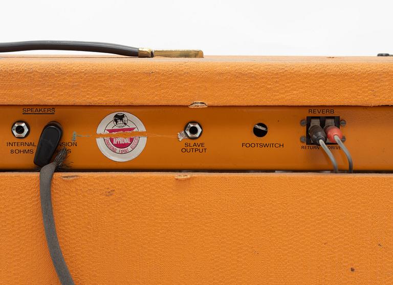 Orange, "Custom Reverb Twin",  gitarrförstärkare, modell 125, England, 1970-tal.