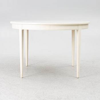 Carl Malmsten, matbord, "Herrgården" samt sex stolar "Nya Guldheden", Bodafors samt Åfors Möbelfabrik.