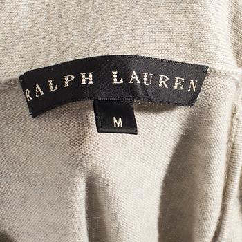 Two cashmere tops by Ralph Lauren.