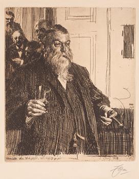 117. Anders Zorn, "En skål i Idun II".