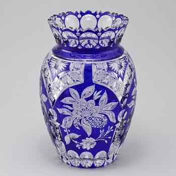 VAS, glas, Böhmiskt glas, omkring 1900.