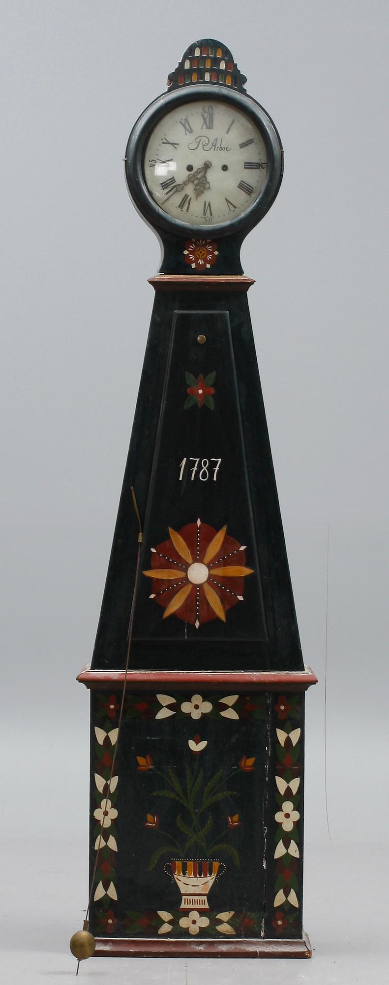 GOLVUR, sk Bornholmerur. Sign P Arboe, 1800-tal.