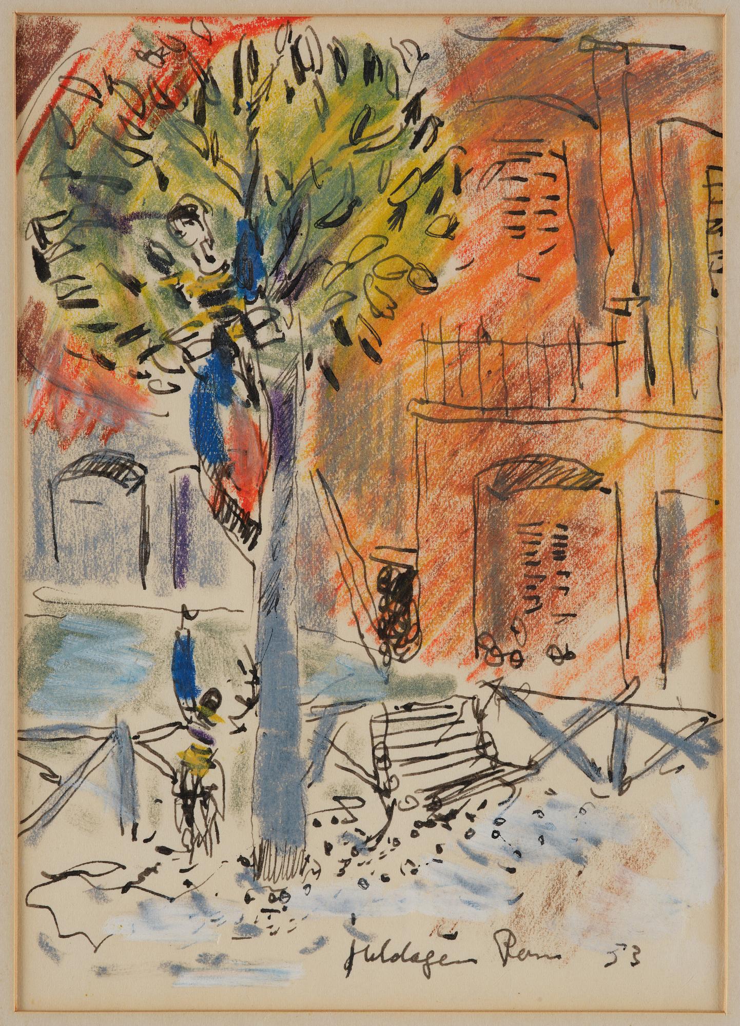 Sven X:et Erixson, Four scenes.