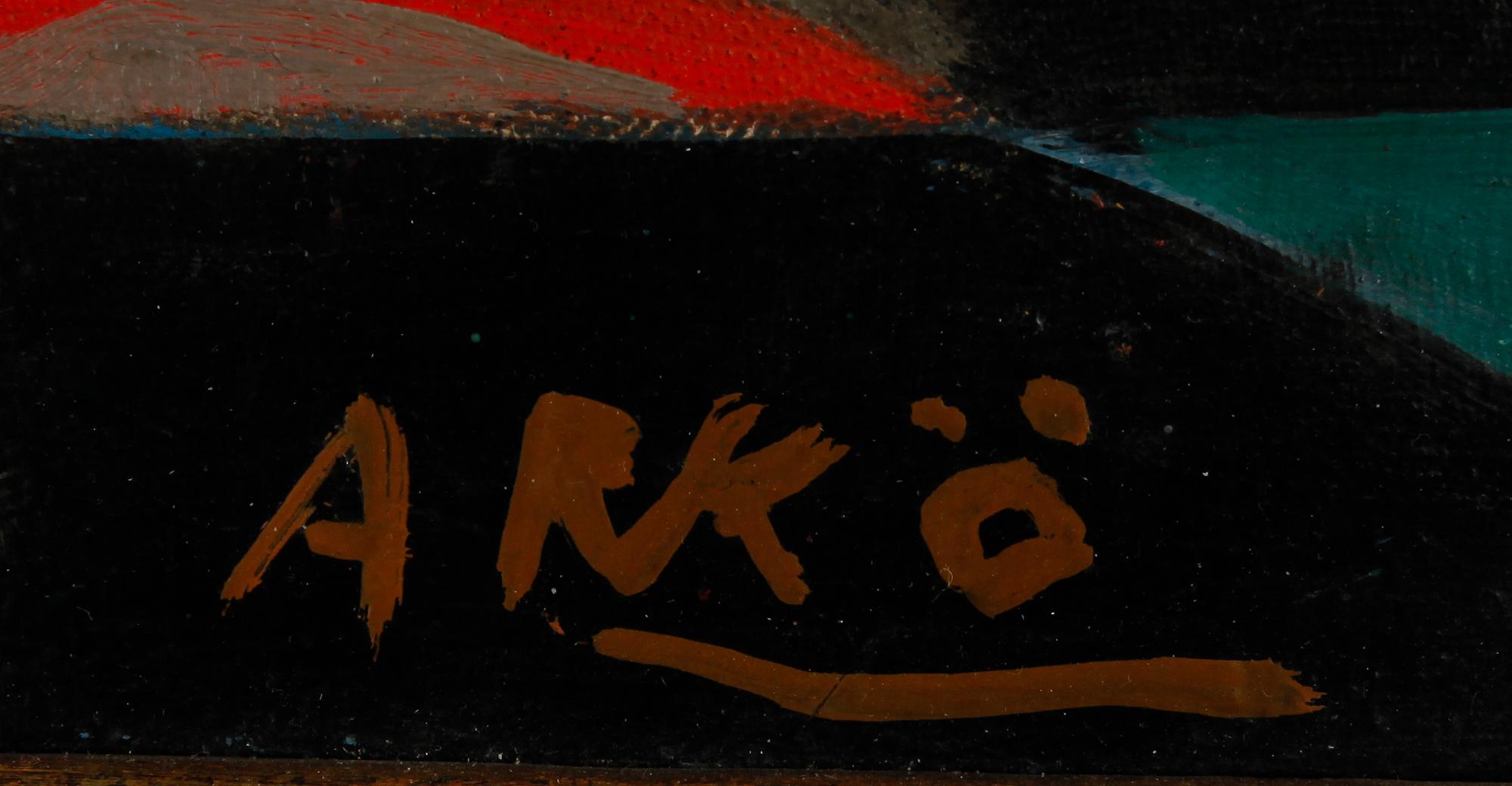BENGT ARKÖ, olja på duk, sign.