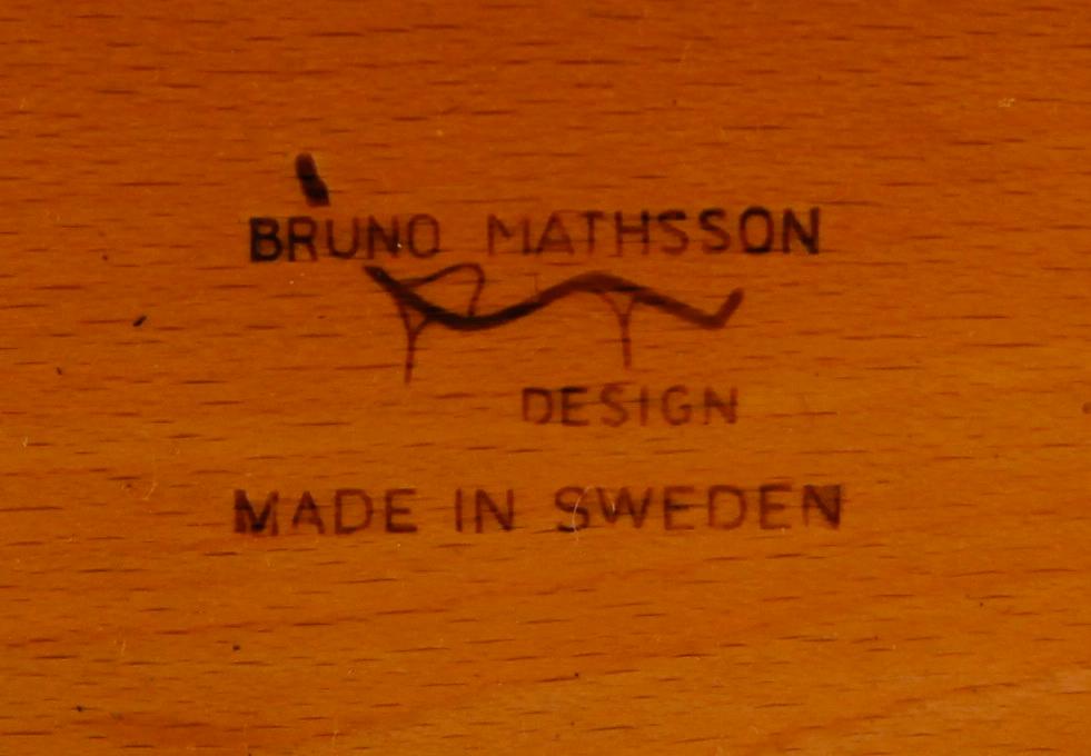VILSTOL, "Pernilla" Bruno Mathsson, 1900-talets andra hälft.