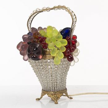 Table lamp, Czechoslovakia, mid-20th century.