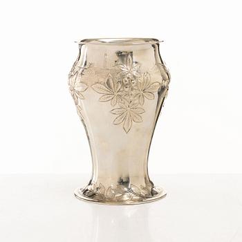 Guldsmedsaktiebolaget (GAB), vas, silver, jugend, Stockholm 1899.