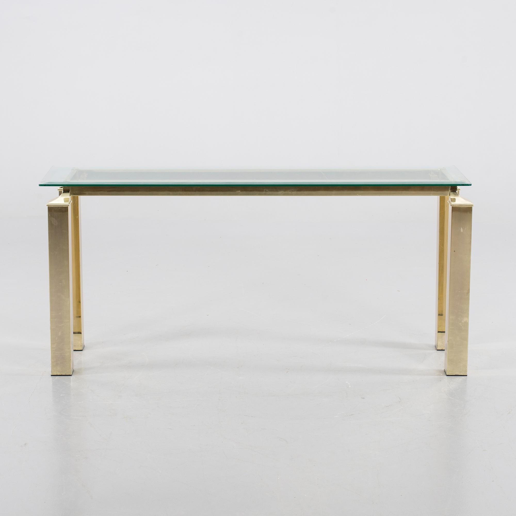 A CONSOLE TABLE, second half of the 20th century.