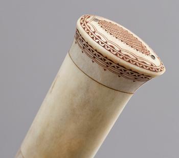 KNIVAR, 2 st, monogramsignerade MA? respektive R, 1900-tal.