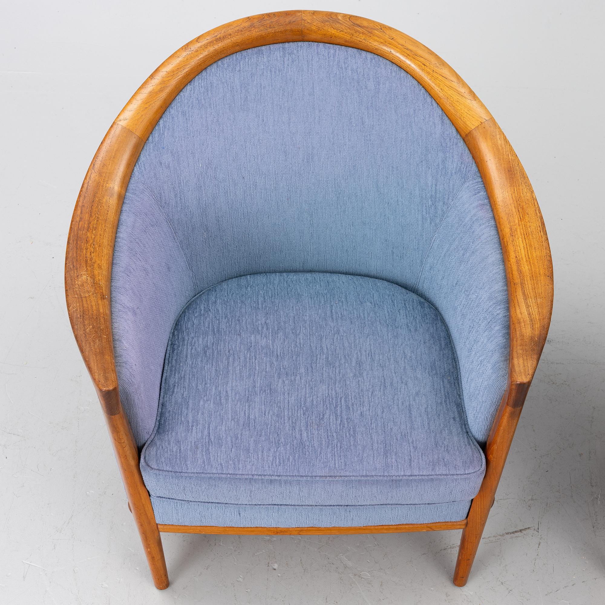 Armchairs, a pair, “Fabiola”, Bröderna Andersson.