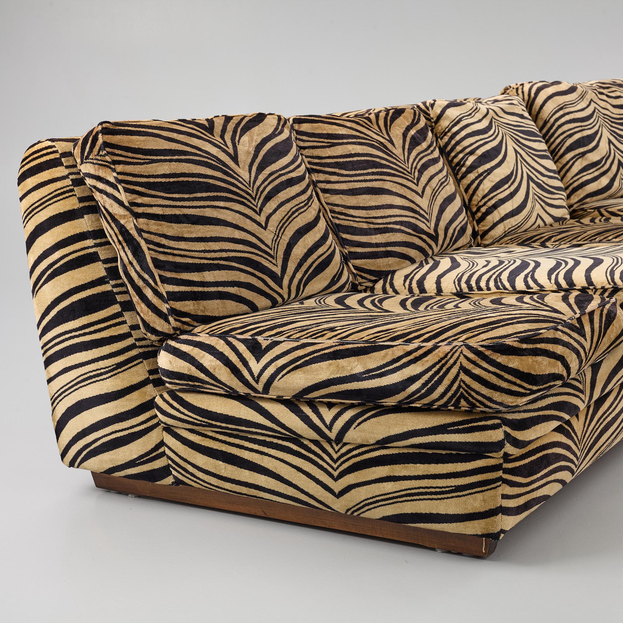 Modulsoffa, 3 delar, "Playboy", Dux, 1970/80-tal.