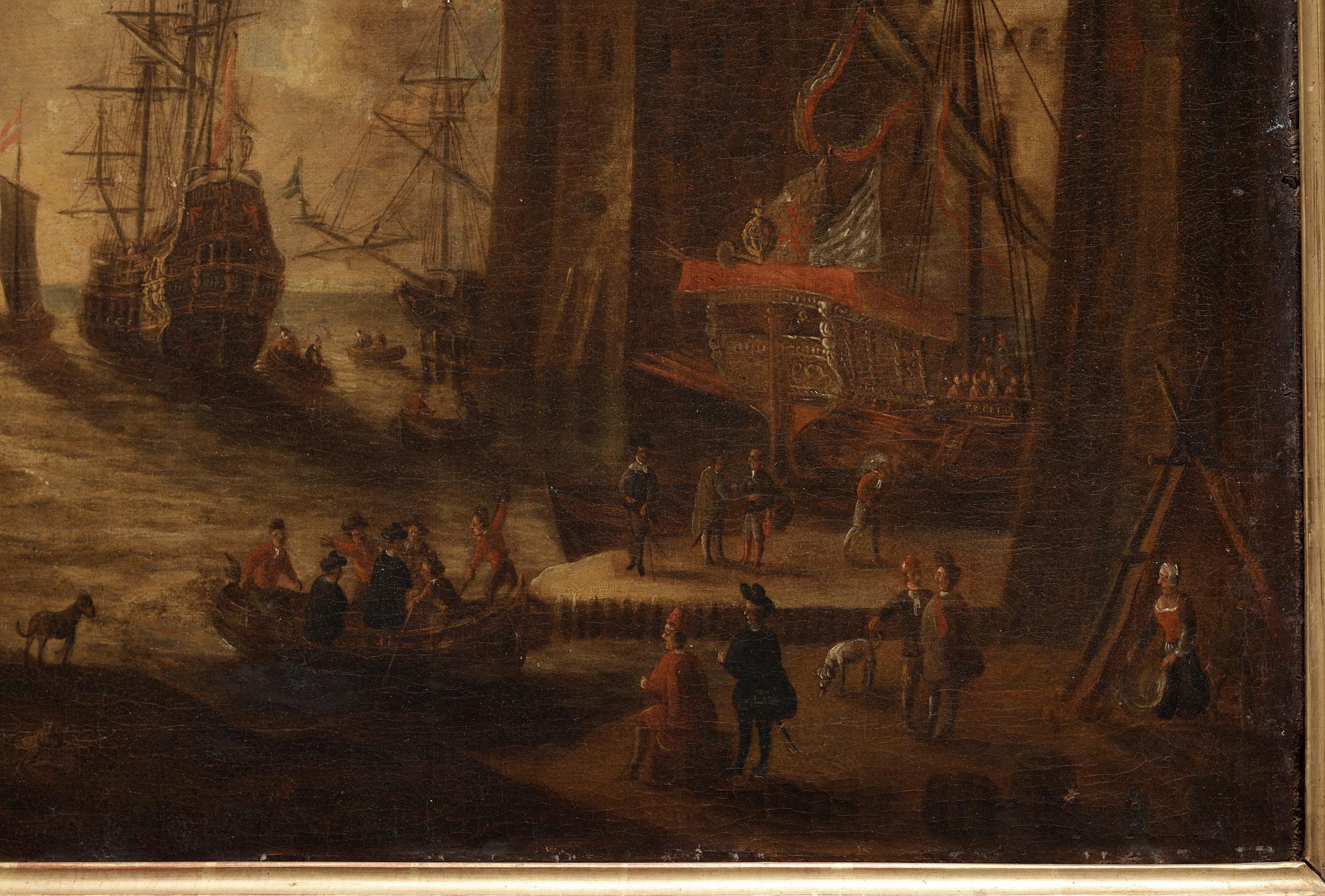 Boats by the coast.