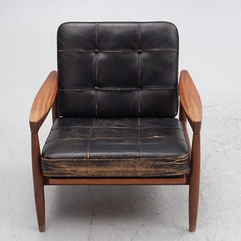 Erik Wørts, fåtölj, "Kolding", Ikea, 1960-tal.