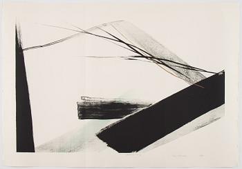 Toko Shinoda, lithograph, signed, numbered 21/30.